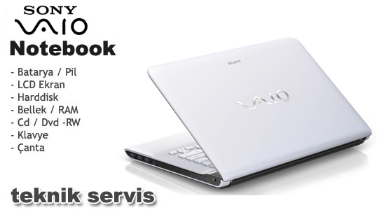 Sony Laptop Servisi